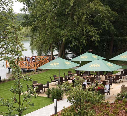 Wiedererrichtung des Café Wildau am Werbellinsee