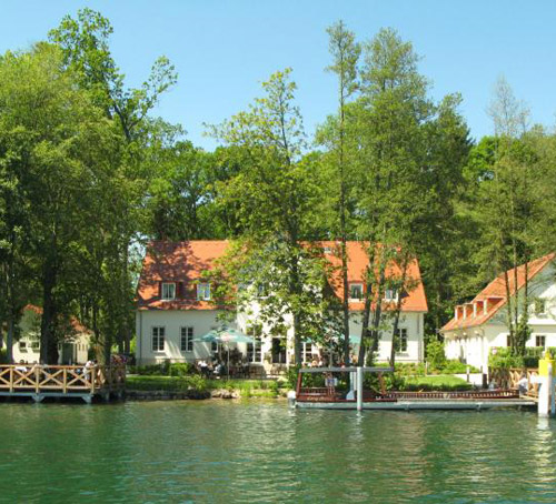 Wiedererrichtung des Café Wildau am Werbellinsee