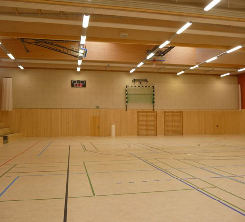 Sporthalle Dreiklang in Schwedt  / Oder