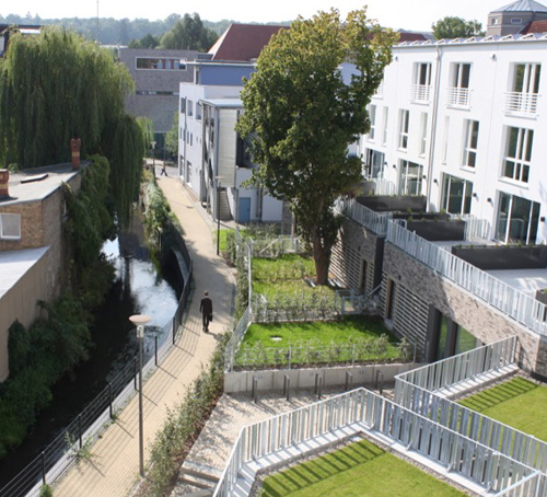 Neubau Wohn- und Geschäftsgebäude (Michaelisgärten) in Eberswalde